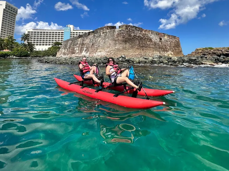 Condado Lagoon Water Bike Tour, San Juan PR