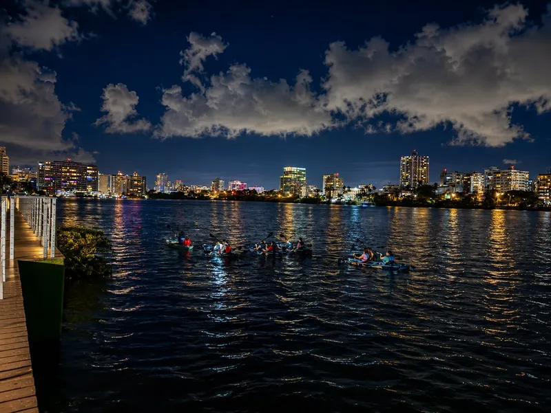 Condado Lagoon Night Kayak Skyline Tour Guide